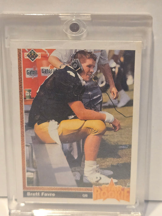 NFL BRET FAVRE ROOKIE CARD