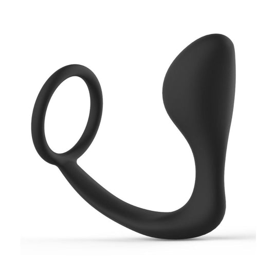 Anal Tease Silicone Cock Ring & Plug